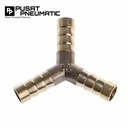 Nepel Selang Y / Hose nipple Y 3/8" Kuningan