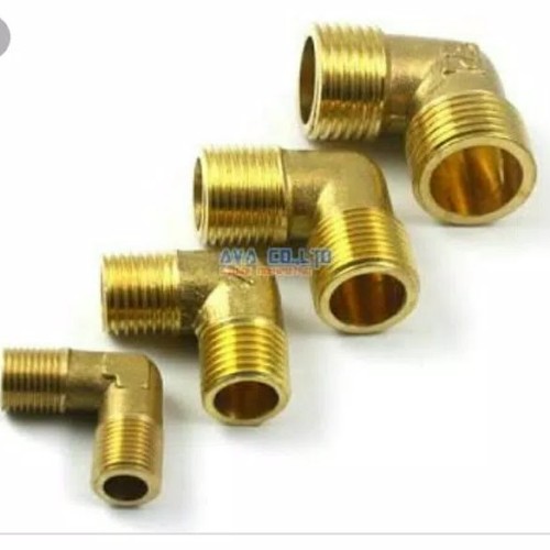 Elbow / Knee kuningan Drat Cowo(Male) 1/8"