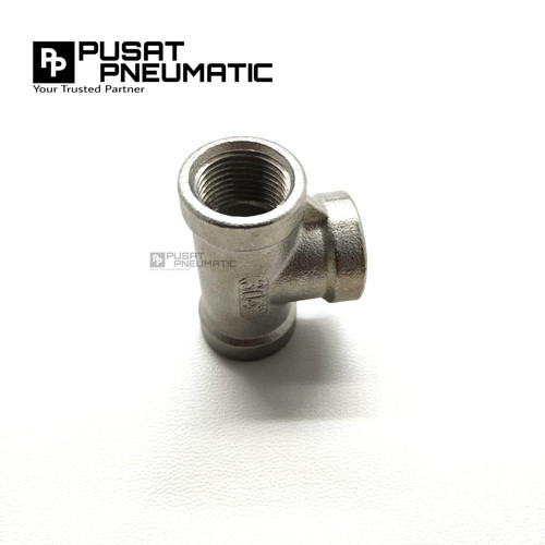 Tee / Straight Tee Stainless steel 304 1 1/4"