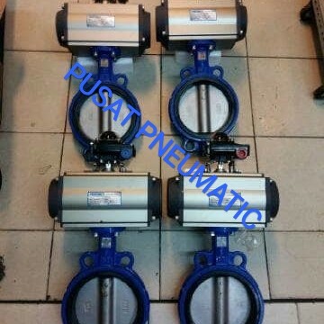 Actuator Butterfly Valve Disc ss 304 CI 10" Single Acting