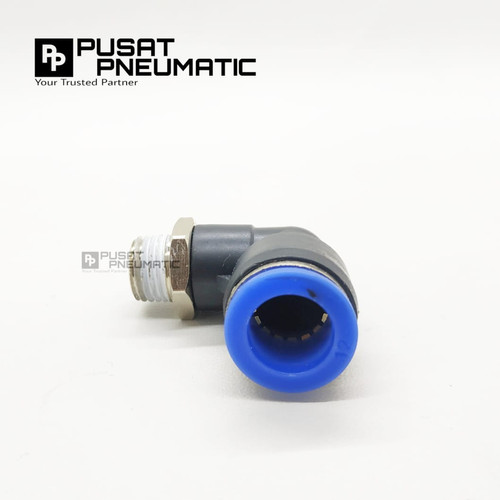 FITTING ELBOW PNEUMATIC SELANG 14 MM DRAT 3/8 PL 14-03