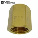 Sock Drat / Sok Drat kuningan 1/8" x 1/8"