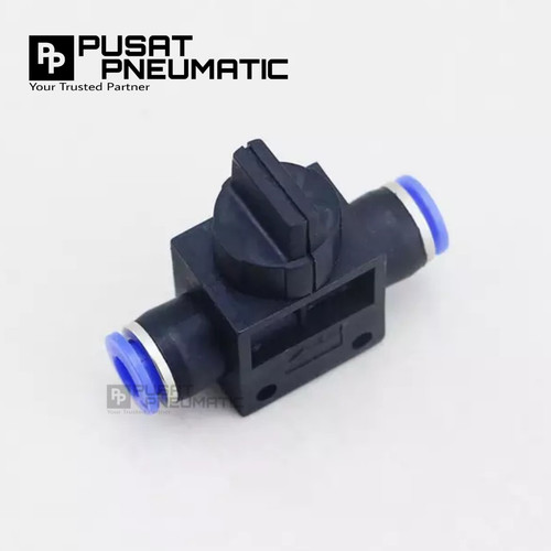 FITTING HAND VALVE / KRAN VALVE PNEUMATIC SELANG 12 MM