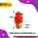 Mini Safety Valve 1/4" Safety Valve Kompressor