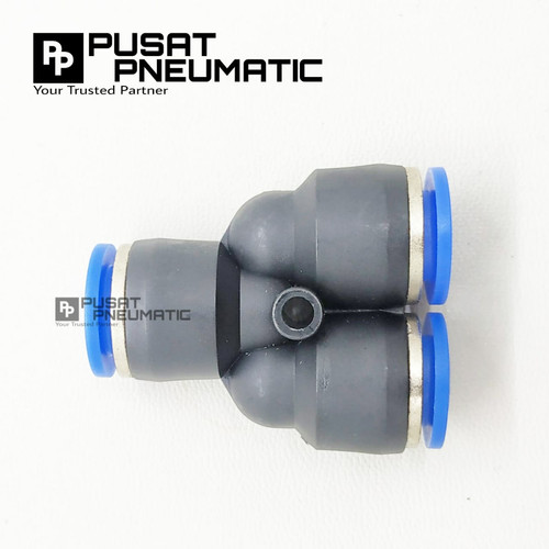 Y 16MM FITTING Y PNEUMATIC UKURAN 16MM X 16MM X 16MM mpy 16