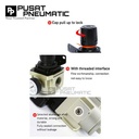 Regulator pneumatic AR 2000 02 1/4"