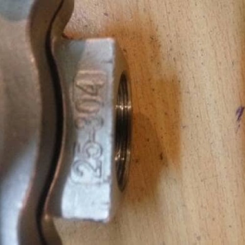 Solenoid valve 2 way Normal Close 3/4" SS AC 220/DC 24