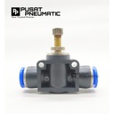 speed control 12mm / pneumatic flow control selang 12 mm x 12 mm