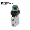 MECHANICAL VALVE PUSH BUTTON 3 LOBANG 3/2 DRAT 1/4"