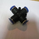 Fitting pneumatic Cross 4 Cabang/ Fitting + 4 tube sama Ukran 6mm