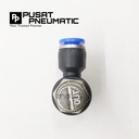 FITTING SPEED CONTROL / FLOW CONTROL ELBOW SELANG 12 DRAT 1/2" / 20MM