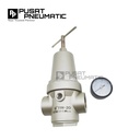 Regulator High Pressure Max 40 Bar + Pressure Gauge Drat 1/2"