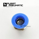 FITTING LURUS MALE PNEUMATIC SELANG 16MM DRAT 1/2"