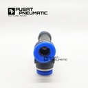 Fitting pneumatic 5 way, 5 lubang selang 4 mm