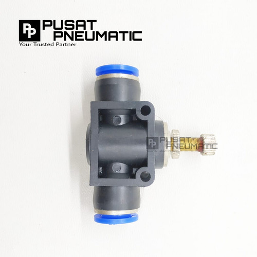 speed control 4mm / pneumatic flow control selang 4mm x 4mm