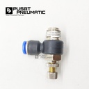 FITTING SPEED CONTROL / FLOW CONTROL ELBOW SELANG 12 DRAT 1/2" / 20MM