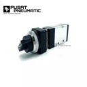 MECHANICAL VALVE TYPE SWITCH SELECTOR 5 LUBANG SYSTEM 5/2 DRAT 1/4"