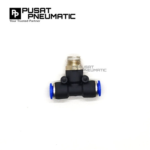 FITTING TEE(EPB) KIRI KANAN TUBE 12 MM Drat 1/2"(20mm)