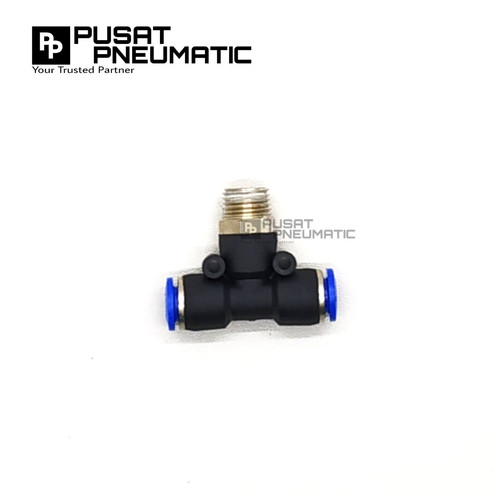 FITTING TEE(EPB) KIRI KANAN TUBE 12 MM Drat 1/4"(12mm)