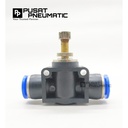 speed control 8mm / pneumatic flow control selang 8 mm x 8 mm