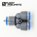 Y 10MM FITTING Y PNEUMATIC UKURAN 10MM X 10MM X 10MM mpy 10