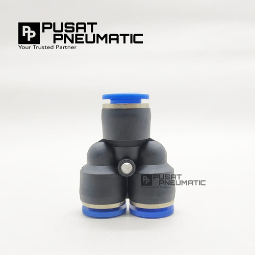 Y 6MM FITTING Y PNEUMATIC UKURAN 6MM X 6MM X 6MM