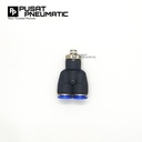 FITTING Y DRAT 2 TUBE UKURAN 10 MM DRAT UKRAN 3/8"(16MM)