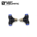 FITTING TEE(EPB) KIRI KANAN TUBE 10 MM Drat 1/8"(10mm)