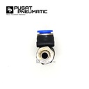 FITTING TEE DRAT DI SAMPING 1/8(10MM) TUBE SAMA UKURAN 12MM