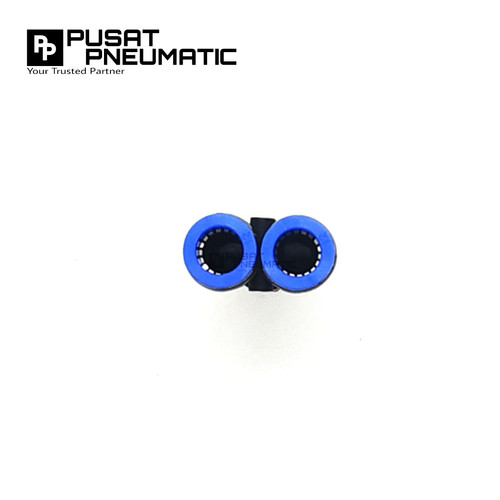 FITTING Y DRAT 2 TUBE UKURAN 12 MM DRAT UKRAN 1/4"(12MM)