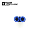 FITTING Y DRAT 2 TUBE UKURAN 6 MM DRAT UKRAN 1/4"(12MM)