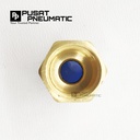 FITTING LURUS FEMALE PNEUMATIC SELANG 6MM DRAT 1/8"