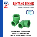 Reducer Vlok Elbow / Knee PPR 1" x 1/2" (32 x 20 mm) Rucika