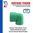 Reducer Vlok Elbow / Knee PPR 1" x 3/4" (32 x 25 mm) Rucika