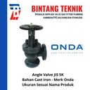 Angle Valve Cast Iron Onda 6" inch JIS 5K