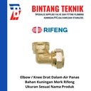 Elbow Knee Drat Dalam (Female Elbow) L1216 X 1/2F Rifeng