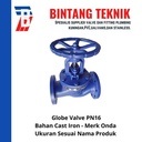 Globe Valve 3" inch Cast Iron Onda PN16