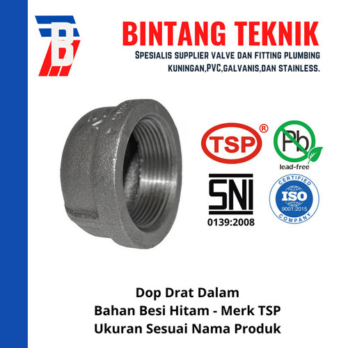 Dop 3/4" inch Besi Hitam TSP
