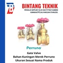 Gate Valve 2 1/2" inch Kuningan Perruno