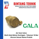 Air Vent Valve 1/2" inch Kuningan merk Gala