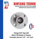 Flange 12" inch PVC AW Merk CM Taiwan