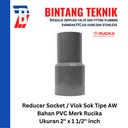 Reducer Sok / Vlok Sok 2" X 1 1/2" PVC Rucika AW