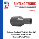 Reducer Sok / Vlok Sok 2" X 1/2" PVC Rucika AW