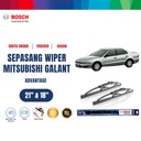 Bosch Sepasang Wiper Kaca Mobil Mitsubishi Gallant EA Advantage 21" & 18" - 2 Buah/Set