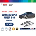 Bosch Sepasang Wiper Kaca Mobil Mazda 6 GG (2002-2007) Advantage 21" & 18"