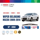 Bosch Rear Wiper Belakang Mobil Honda Mazda 2009-2014 Lock 3 14" H354