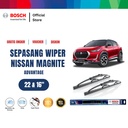 Bosch Wiper Mobil Nissan Magnite Advantage  22"&16"