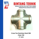Cross Tee 2" inch Stainless (SUS) 304 #150