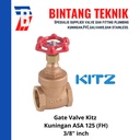 Gate Valve Kitz Kuningan 3/8" inch