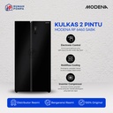 Kulkas Side by Side Modena RF 6460 SABK